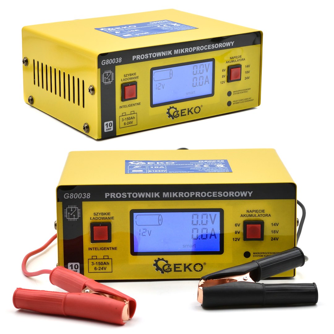 Battery Charger LCD 6/12/24V