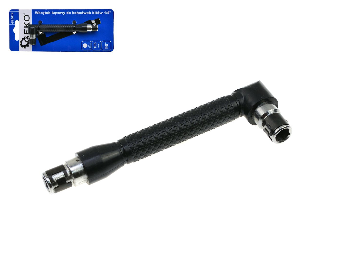Angle bit adapter - screwdriver 1/4"