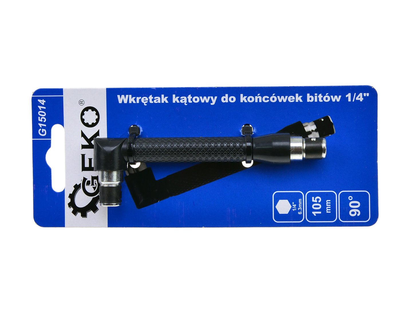 Angle bit adapter - screwdriver 1/4"