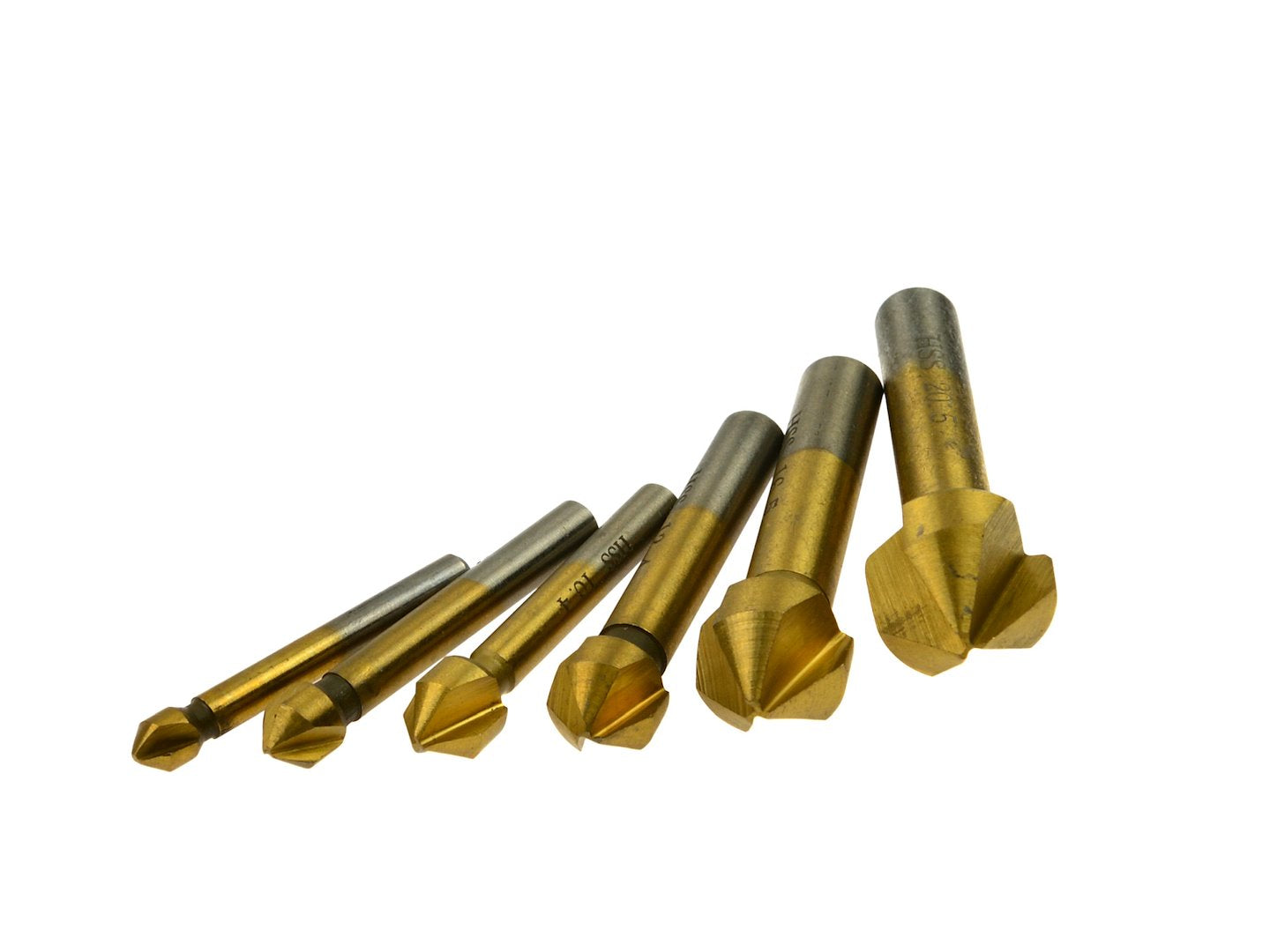 Set of 6 conical cutters 6.3-20.5mm