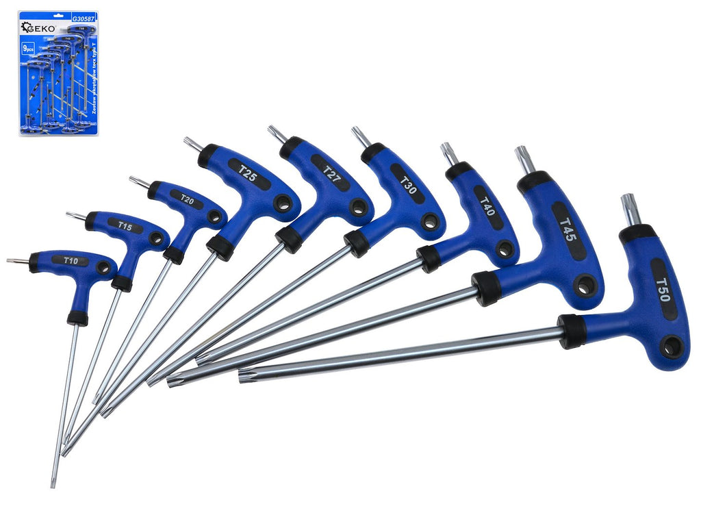 T Torx 9pc Screwdrivers