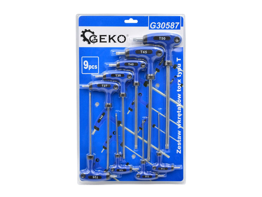 T Torx 9pc Screwdrivers