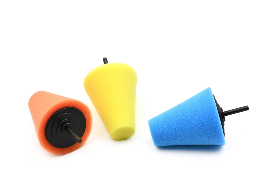 3-piece set of polishers for drills