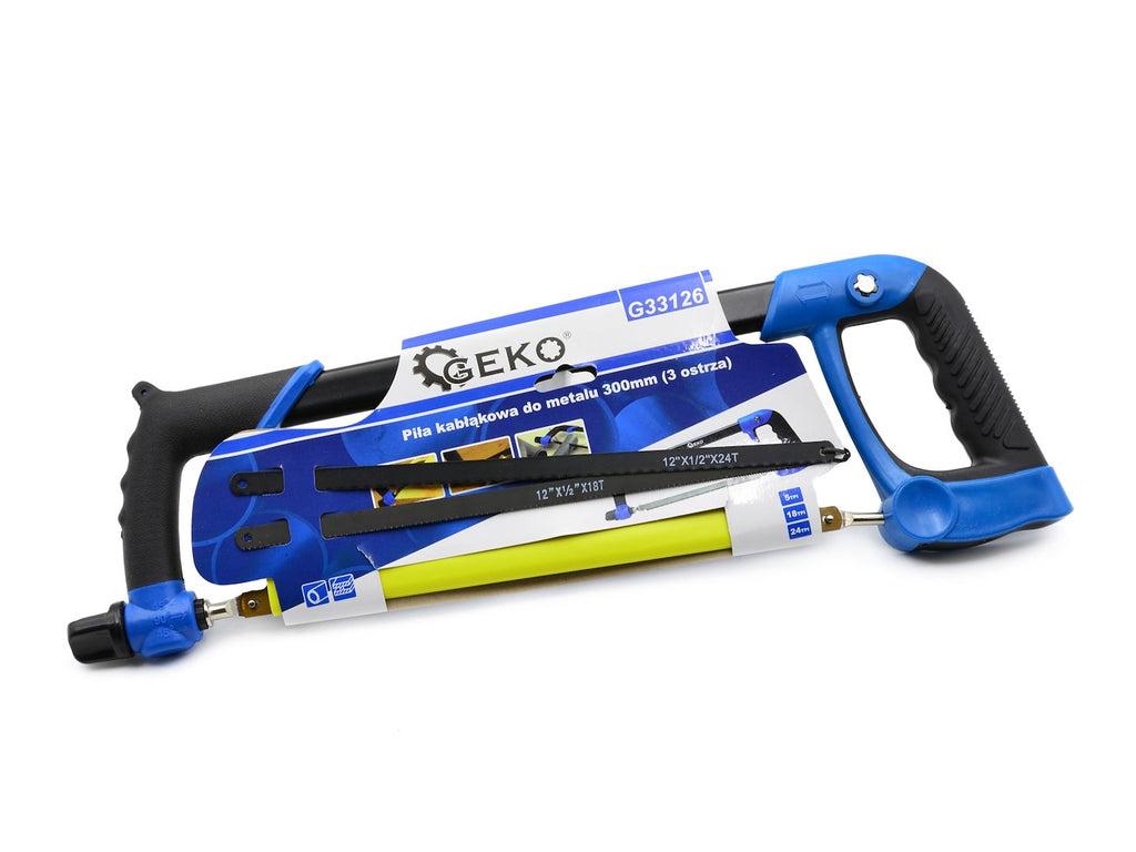 Hacksaw frame 300 mm (3 blades)