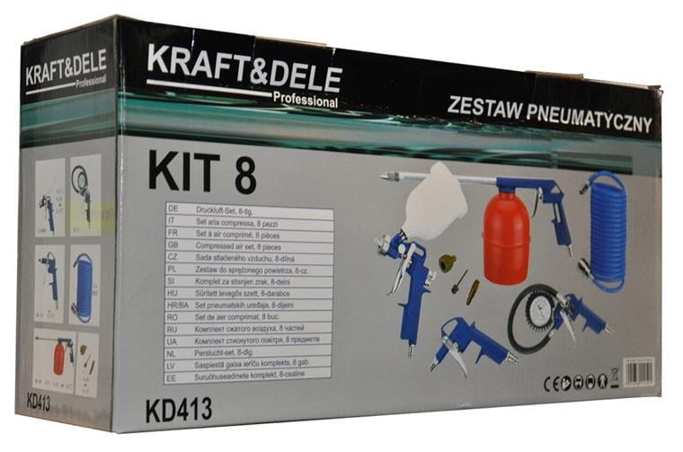 Pneumaatiline komplekt 8 tk KD413
