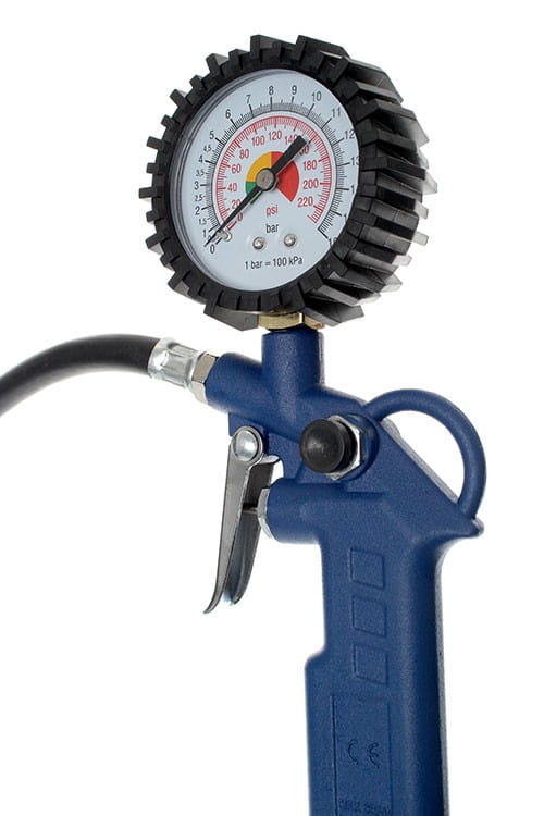 Spray gun with pressure gauge KD427