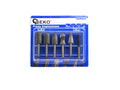 6 pcs end milling cutters 6-12.7 mm