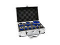 Set of diamond tile hole saws, 9 pcs, 6-68 mm