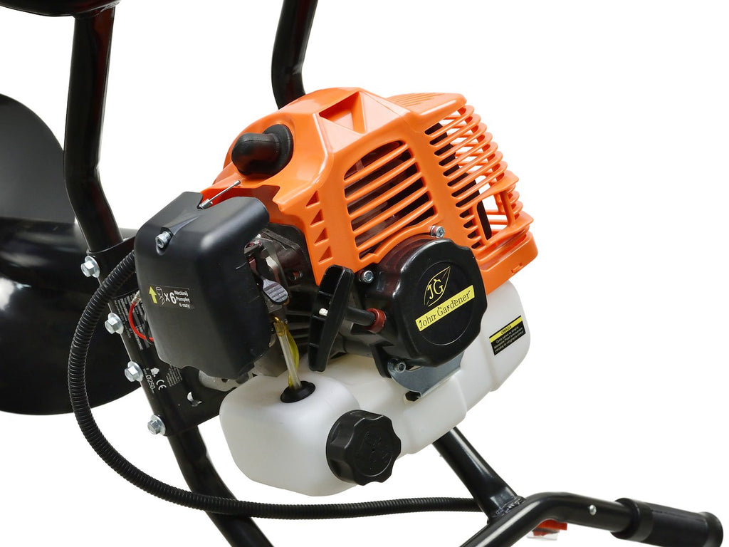 Earth Auger (2 people) + drills (10cm, 20cm, 30cm) + adaptor 50cm