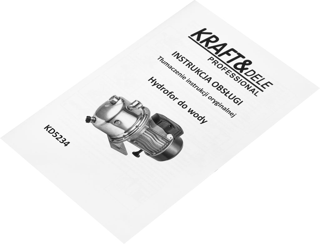 Hydrofor water pump 60L/min KD5234
