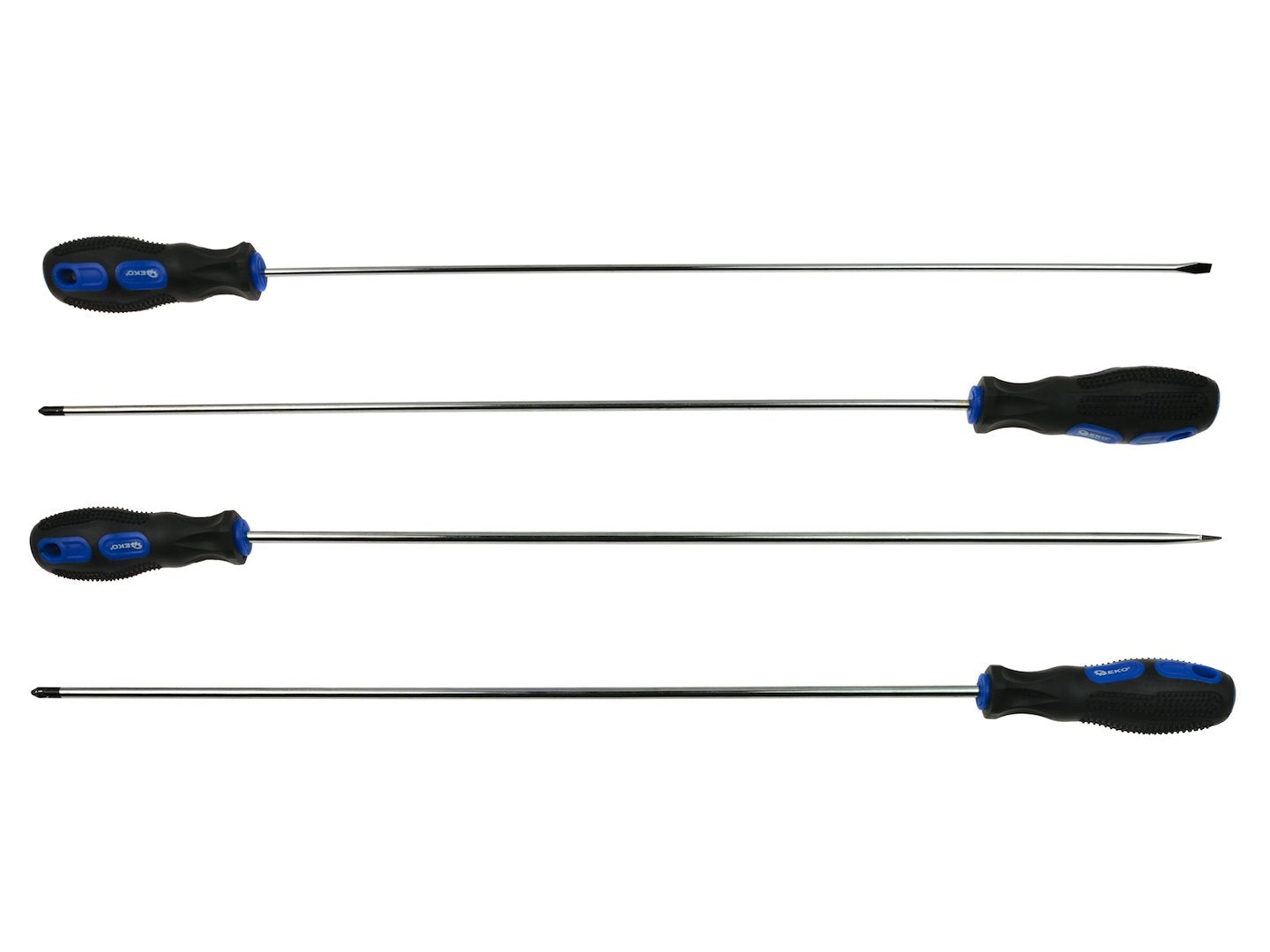 Long screwdriver set, 450 mm