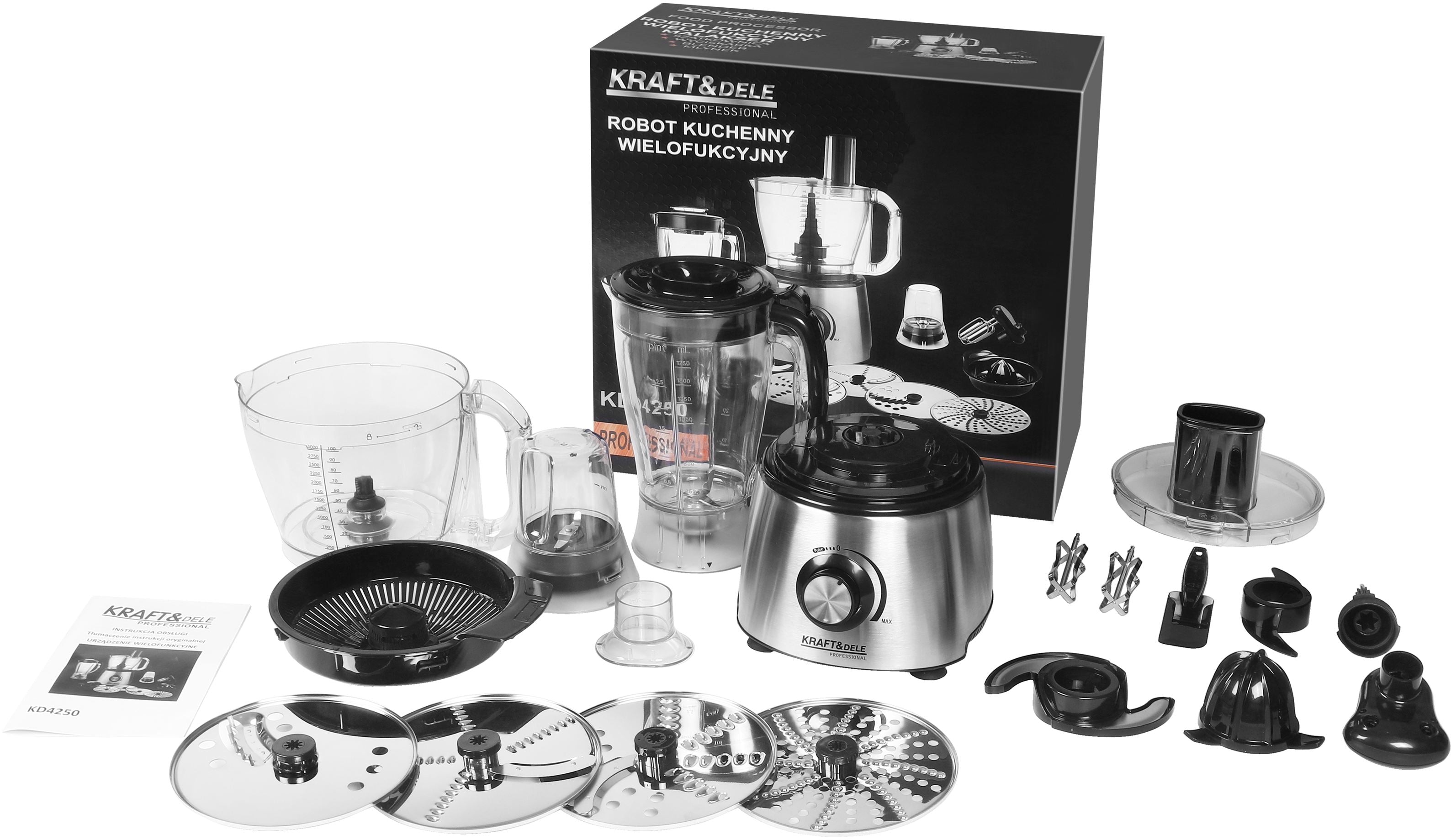 Multifunctional kitchen robot 1800W KD4250