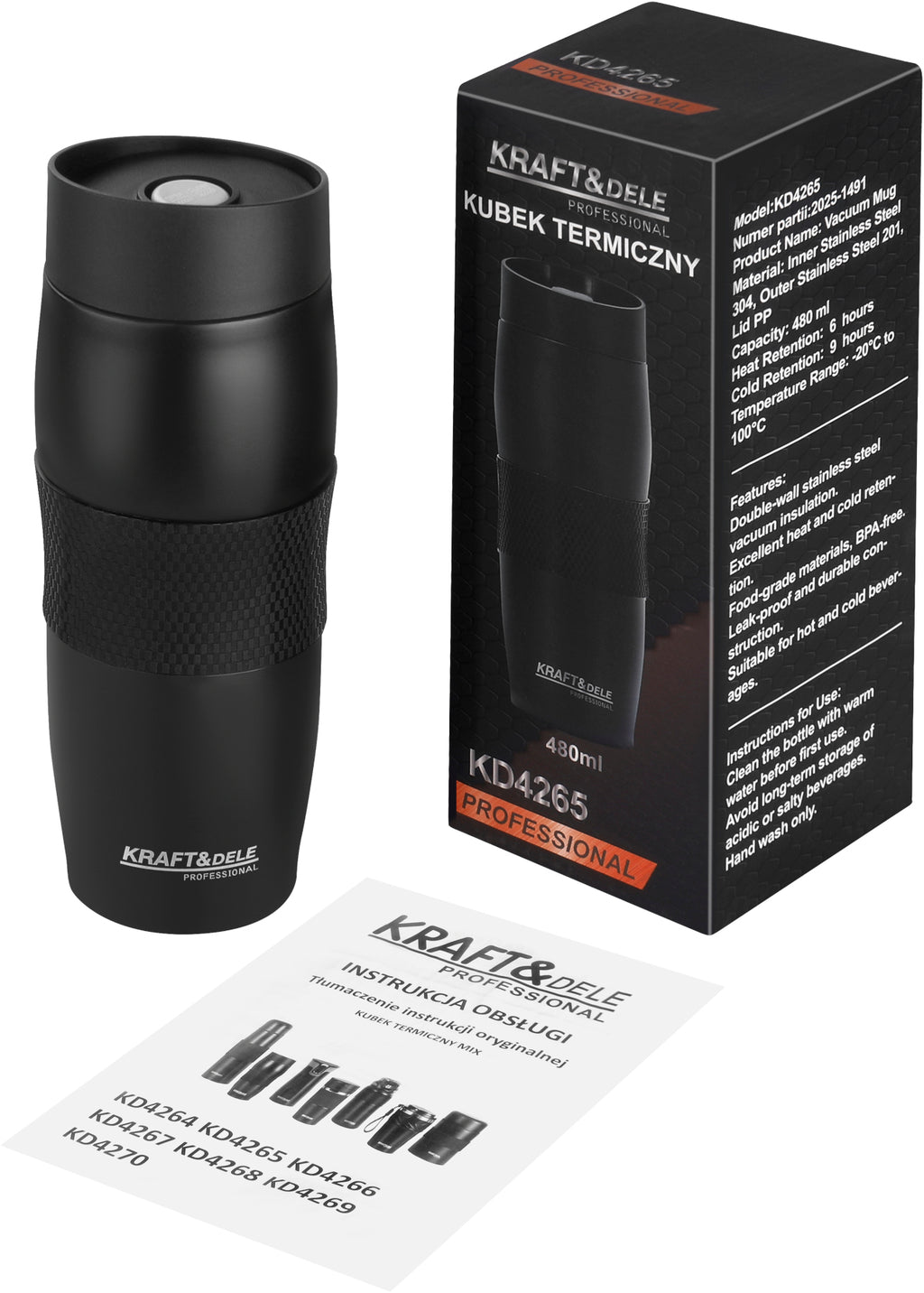 Thermal mug 480ml KD4265