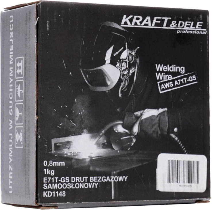 Self-shielded welding wire 0.8mm 1kg KD1148