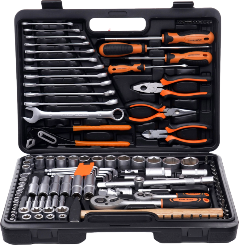 122 pcs. wrench set KD309