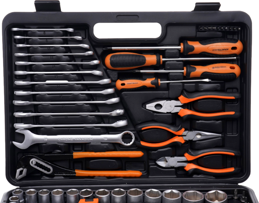 122 pcs. wrench set KD309