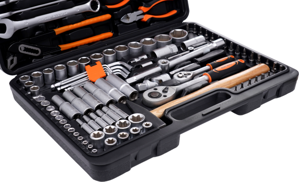 122 pcs. wrench set KD309