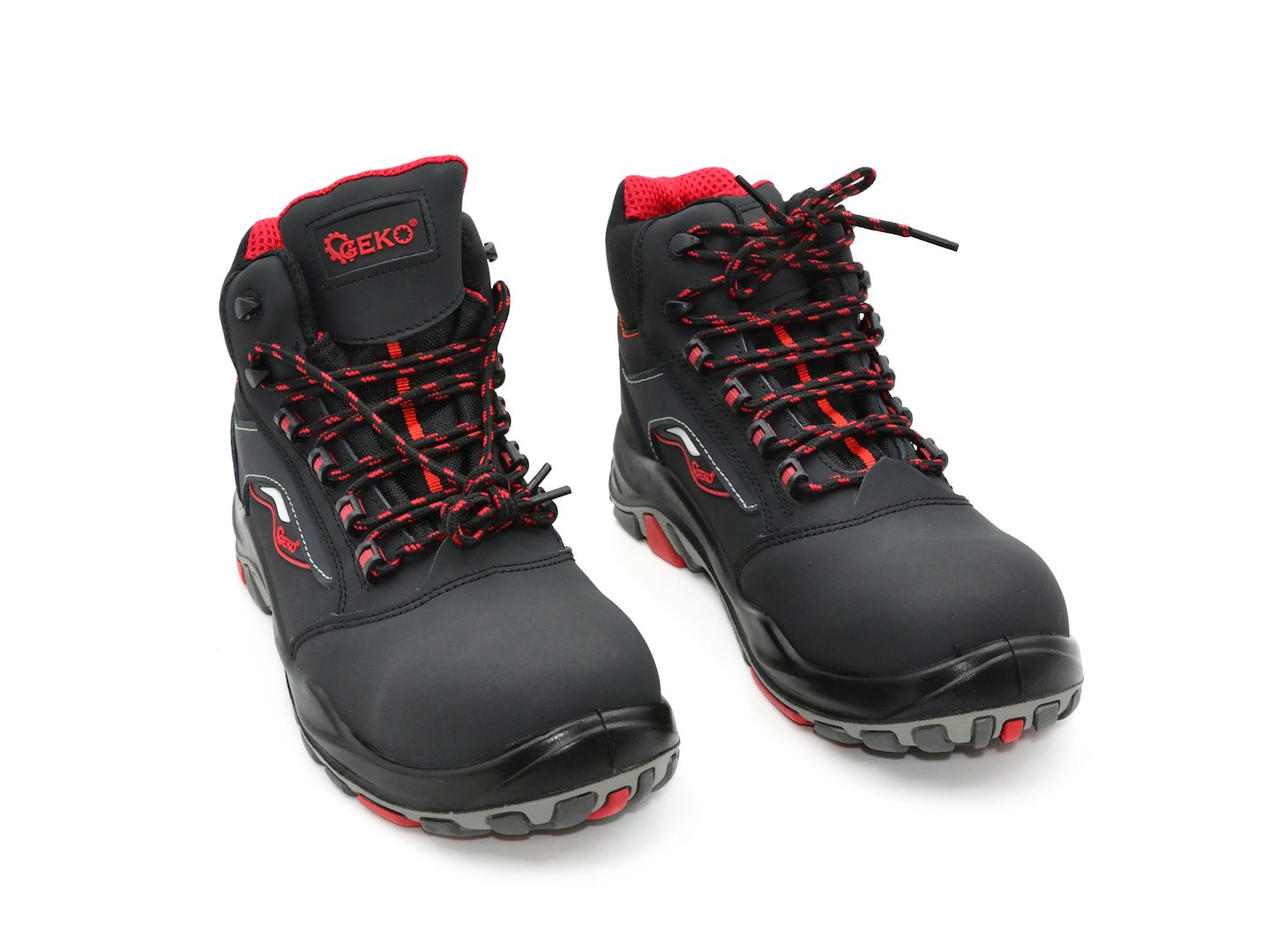 Safety shoes, model no. 9, black nubuck leather, S3 SRC - size 40