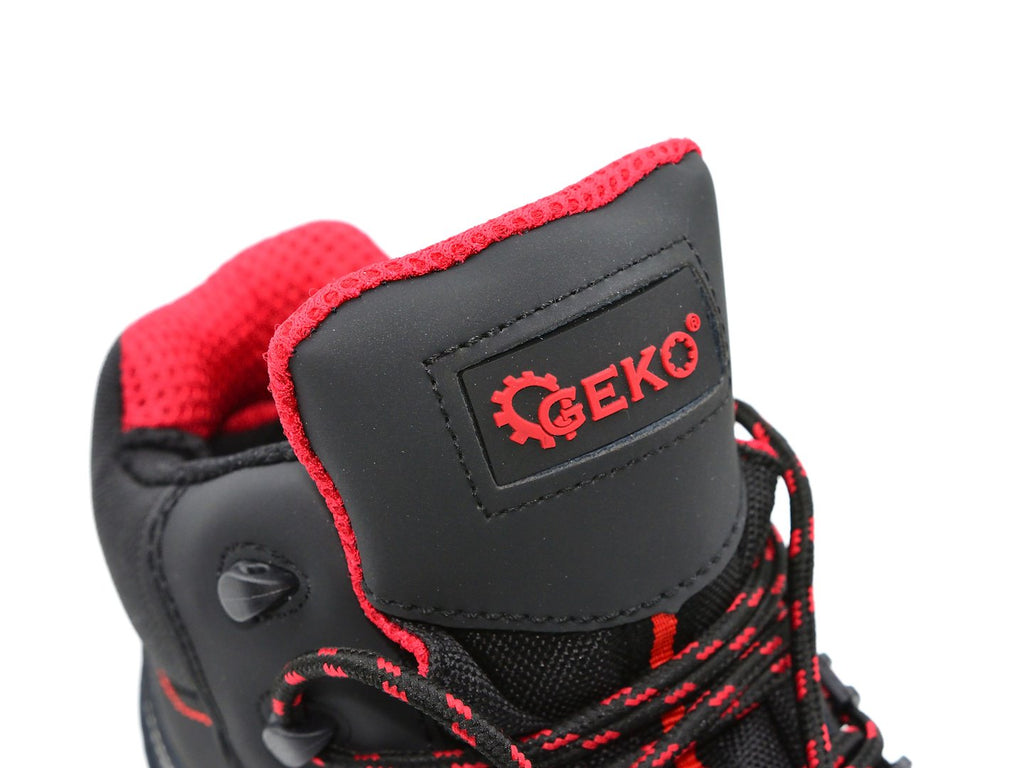 Safety shoes, model no. 9, black nubuck leather, S3 SRC - size 40