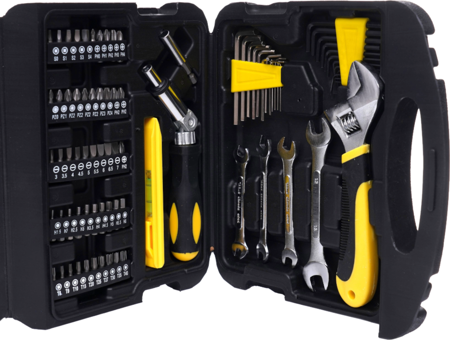 117-piece tool set in a case KD10831