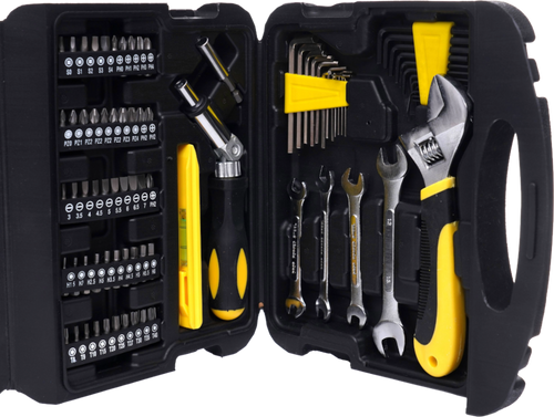 117-piece tool set in a case KD10831