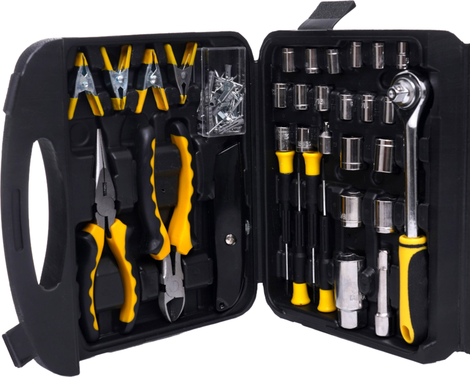 117-piece tool set in a case KD10831
