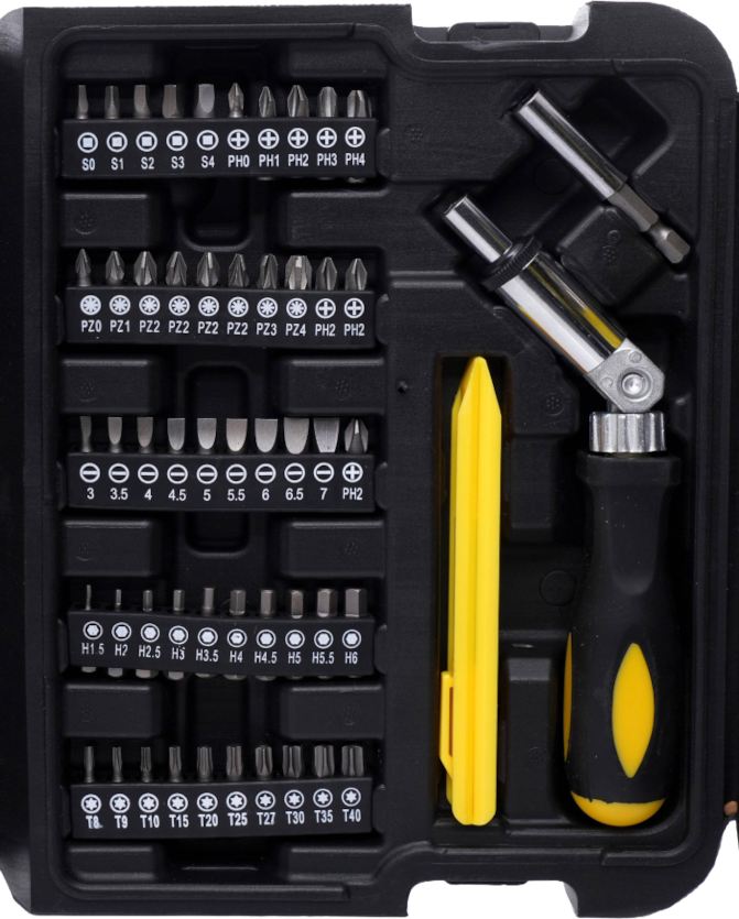117-piece tool set in a case KD10831