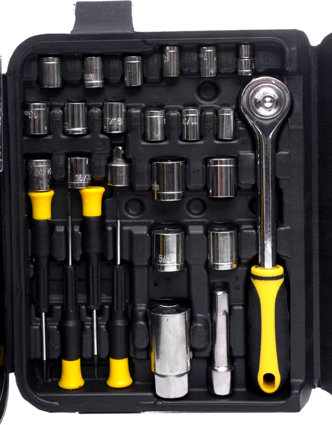 117-piece tool set in a case KD10831