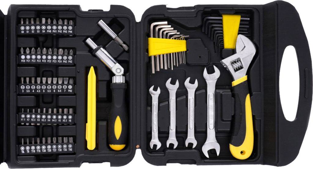 117-piece tool set in a case KD10831