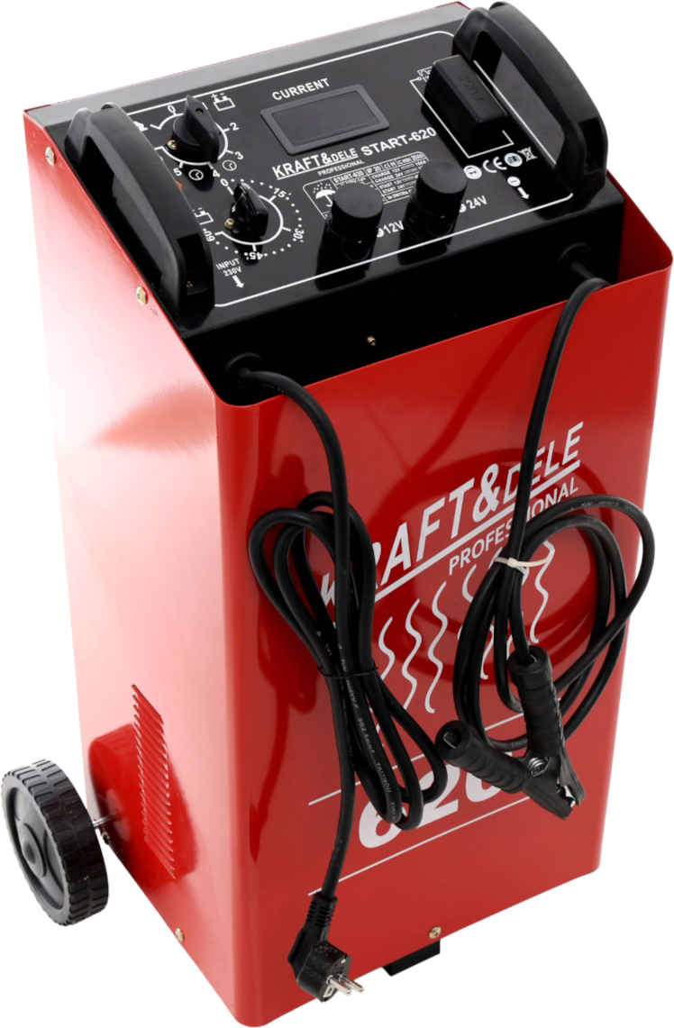 LCD Starter Charger 480A 12/24V KD1916