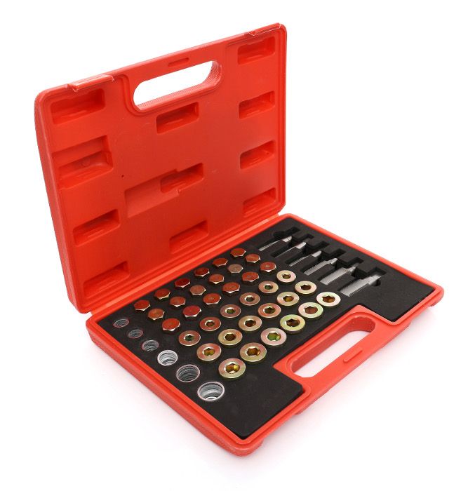Oil drain plug thread repair kit KD10512