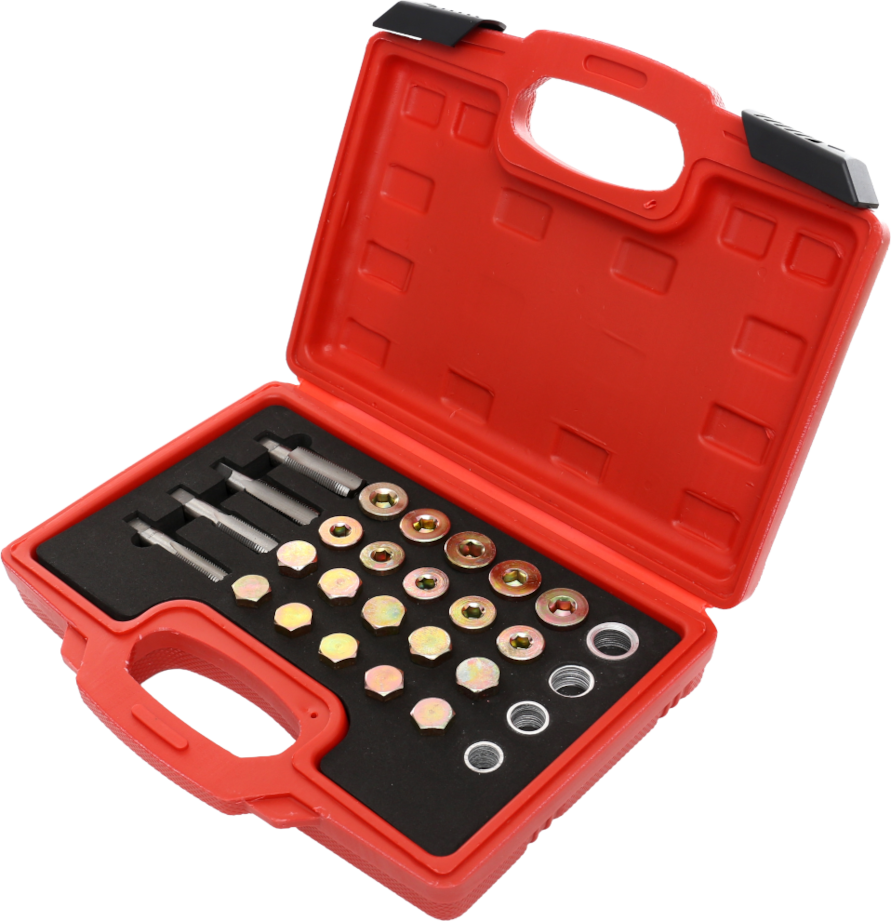 Oil Drain Plug Thread Repair Kit 64pcs. KD10511
