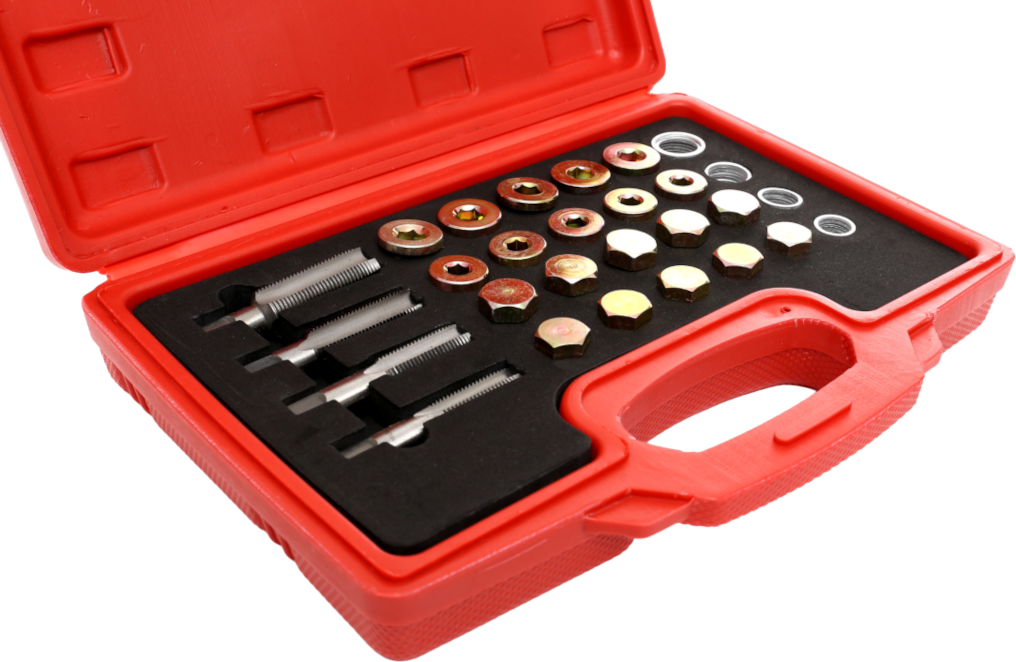 Oil Drain Plug Thread Repair Kit 64pcs. KD10511