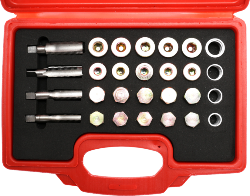 Oil Drain Plug Thread Repair Kit 64pcs. KD10511
