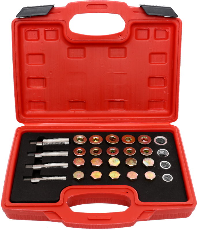 Oil Drain Plug Thread Repair Kit 64pcs. KD10511