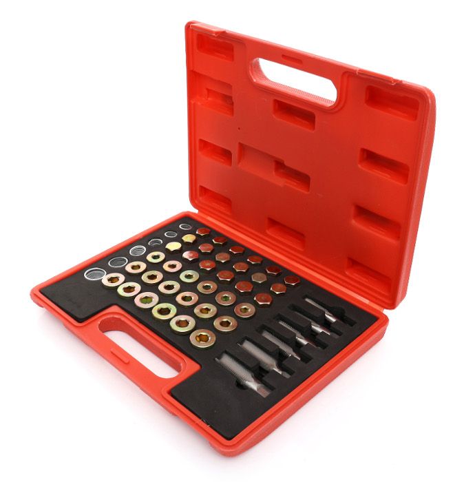 Oil drain plug thread repair kit KD10512
