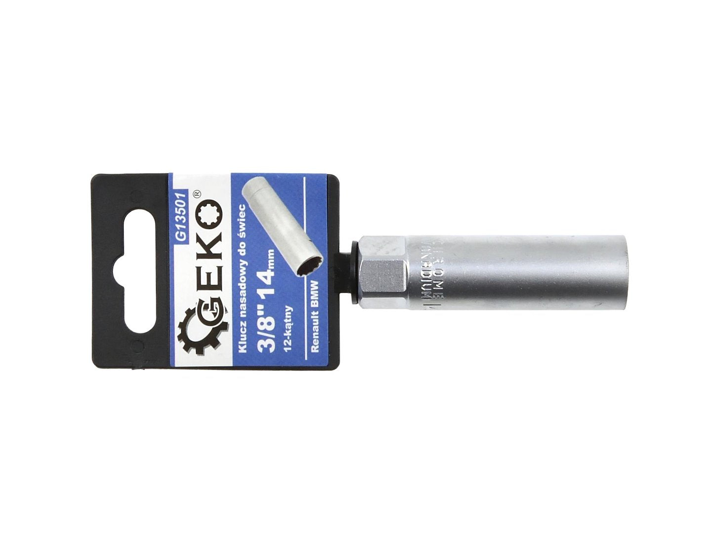 Spark Plug Wrench 3/8" Drive, 14mm, 12 pt, Renault BMW