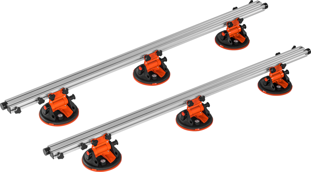 Large tile handling set 3600mm + suction cups KD11985