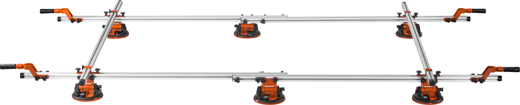 Large tile handling set 3600mm + suction cups KD11985