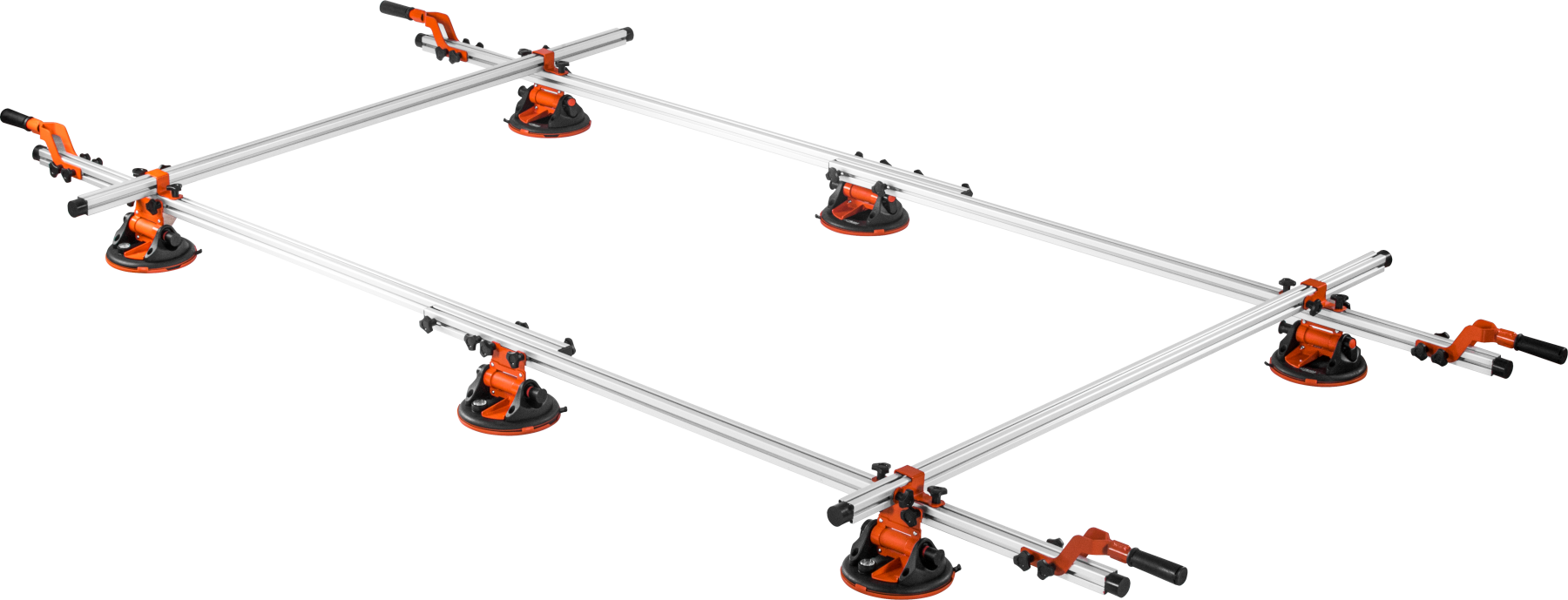 Large tile handling set 3600mm + suction cups KD11985