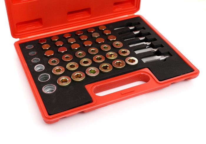 Oil drain plug thread repair kit KD10512