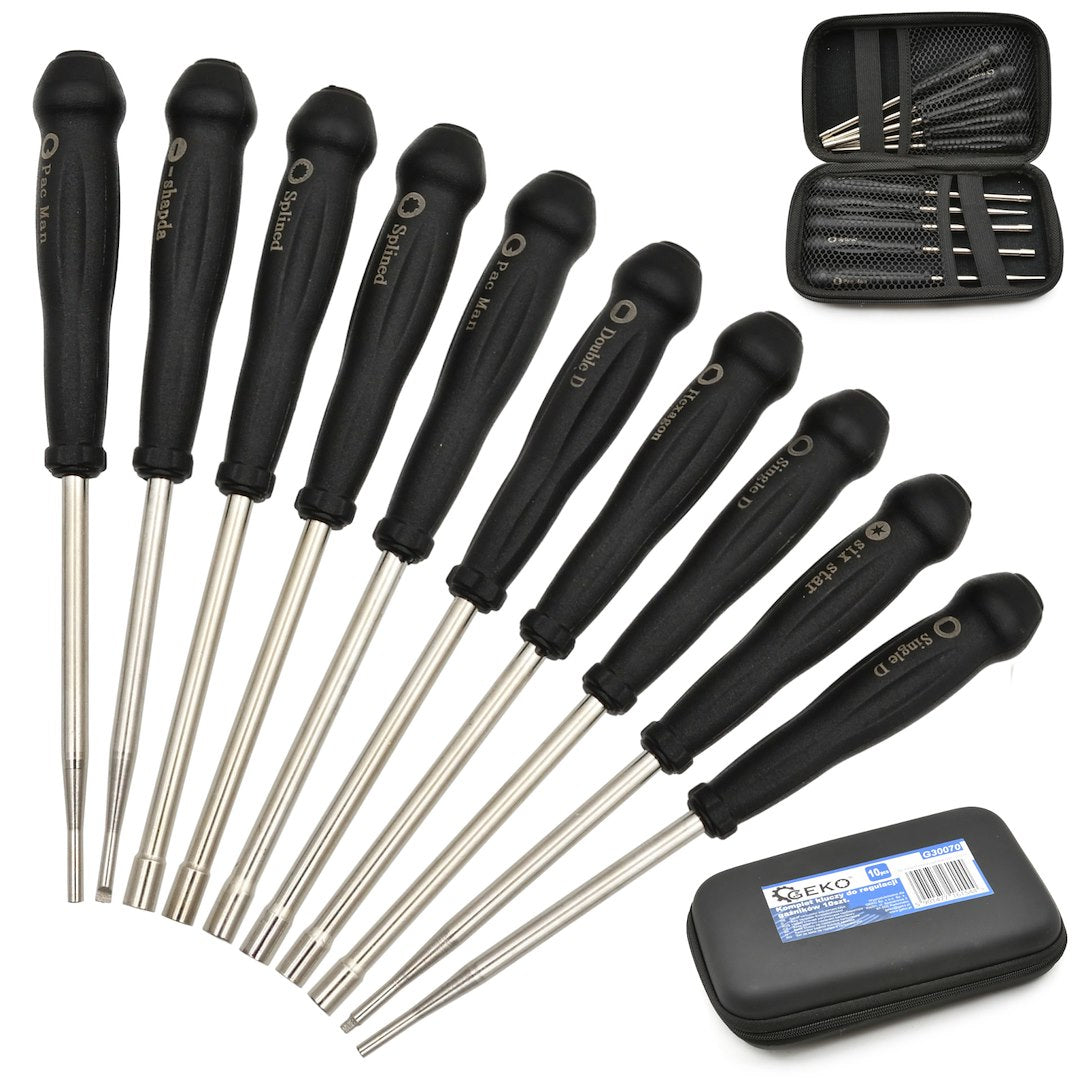 Set of wrenches for carburetor adjustment
