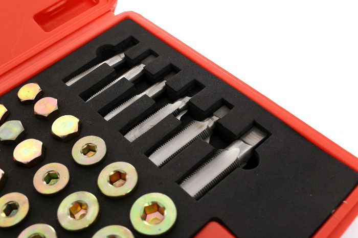 Oil drain plug thread repair kit KD10512