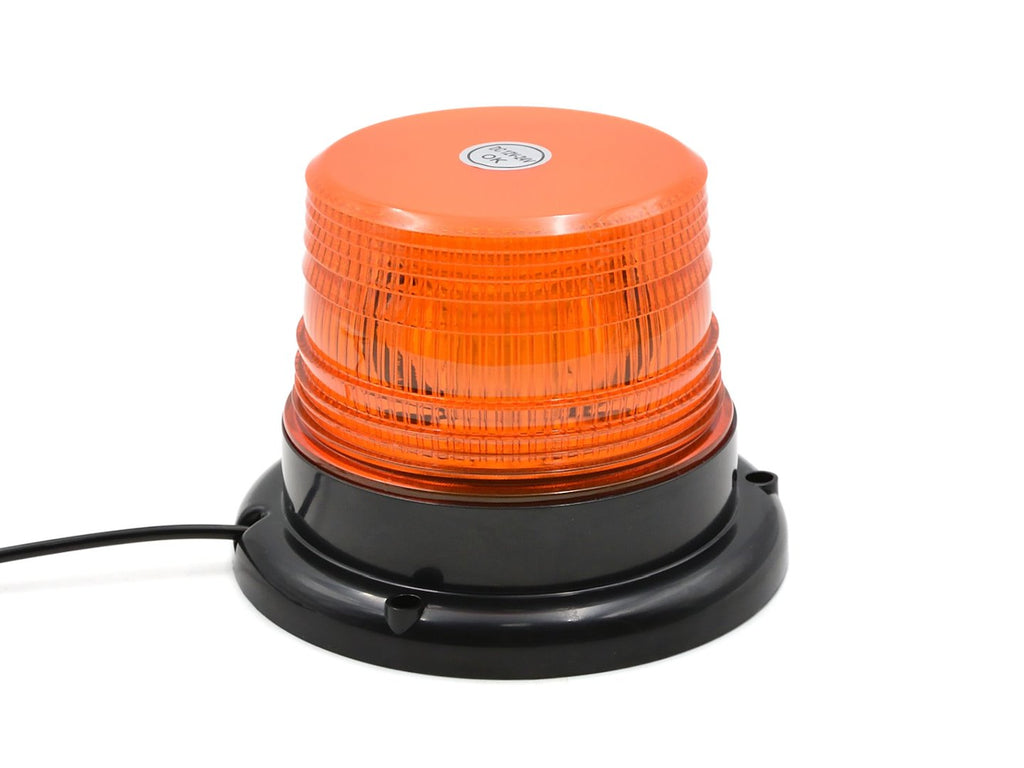 Flashing magnetic warning lamp 12/24V 130x100mm