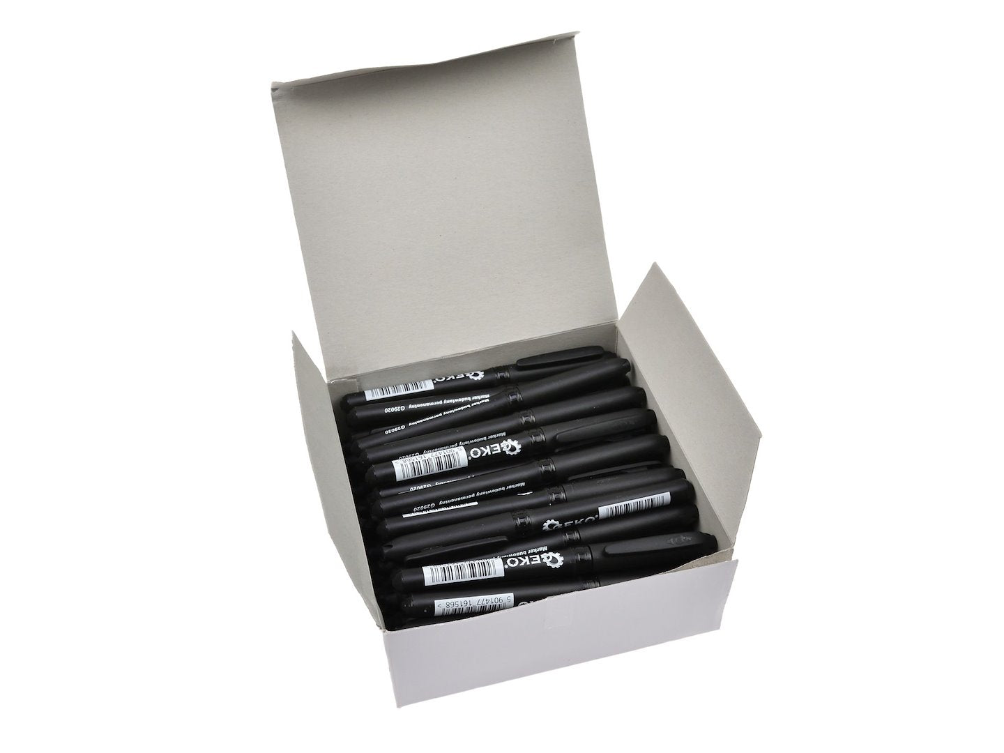 Black Fine-Point Permanent Marker – Pack of 50