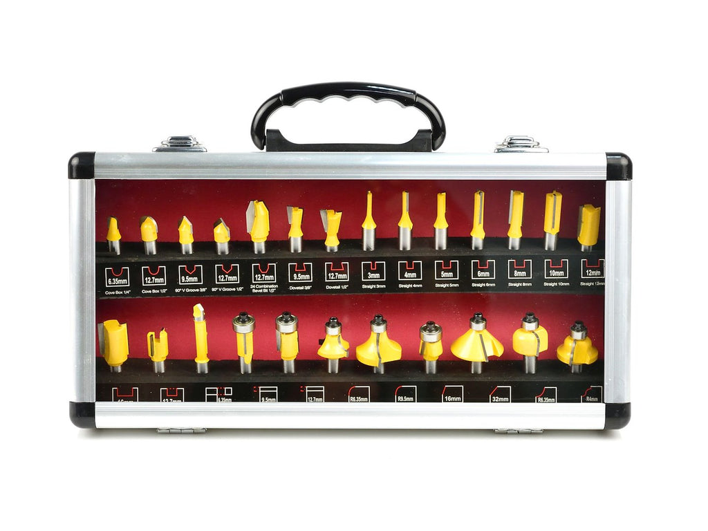 Router bits 25-piece set