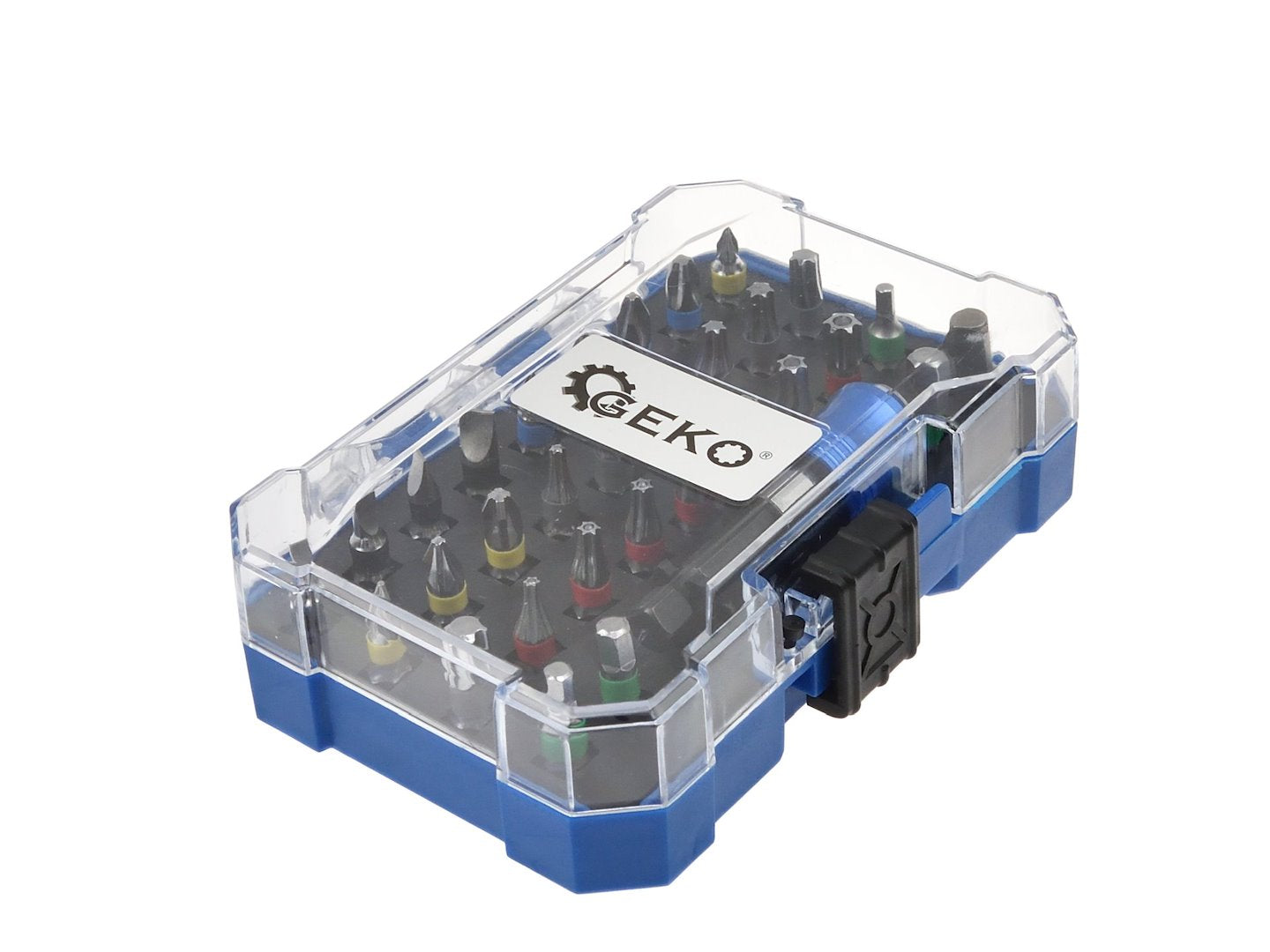 32-piece set of bits with magnetic holder