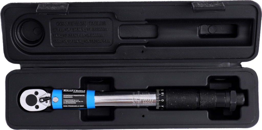 Torque wrench 1/4" 5-25Nm KD10392