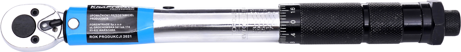 Torque wrench 1/4" 5-25Nm KD10392