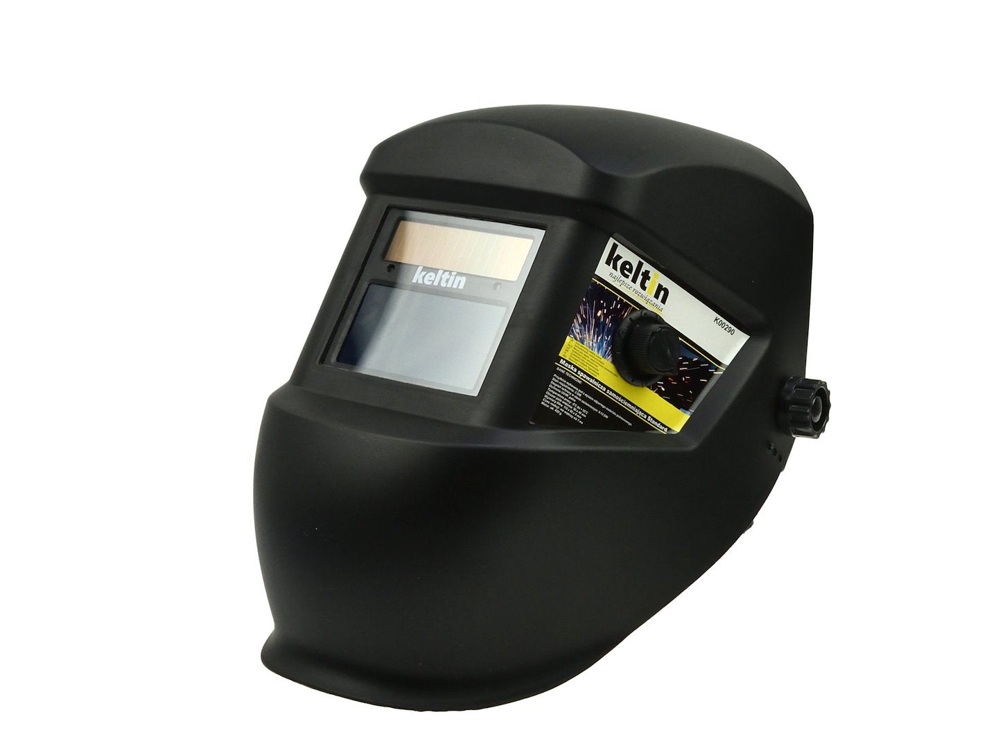 Auto-darkening welding mask